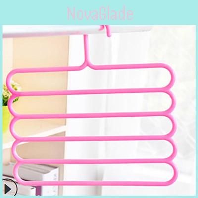 Directly From Manufacturer Modern And Minimalist Style Pants Rack Clothes Hanger In Various Candy Colors