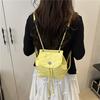 Korean Style Heart Embroidered Pu Shoulder Bag With Chain Chain For Daily Casual Use