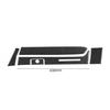 5Pcs Carbon Fiber Interior Passenger Dashboard Cover Trim For Toyota Tacoma