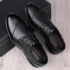 Fashion2024 Brand Men Shoes Top Quality Oxfords British Style Men Genuine Leather Dress Shoes Business Formal Shoes Men Flats Business