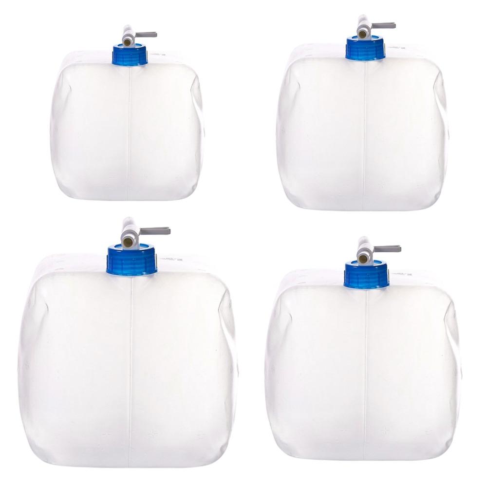 2 Pack 2 Pack Water Storage Jug Built-in Spigot Water Carrier Bucket Water Storage Tank  Camping