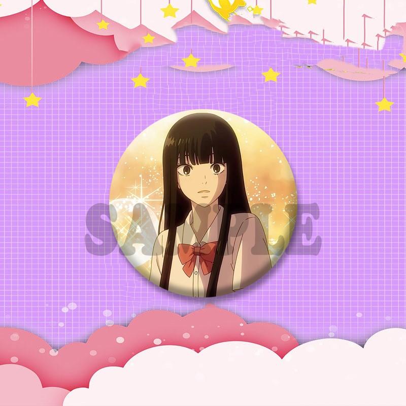 Cute Love Anime From Me To You Button Pins Sawako Kuronuma Shota Kazehaya Cartoon Badges Cosplay Brooch for Bag Hat  Accessories