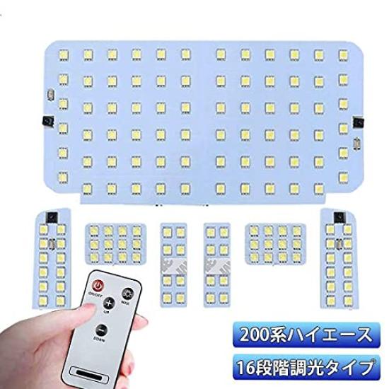 

Auto Ideas Светодиодный Салон Автомобиля Специально 16 Уровней Совместимый с Toyota Hiace HIACE 200 Серии Поколение Super GL 136 Белая Лампа, 12В, Свет, белый