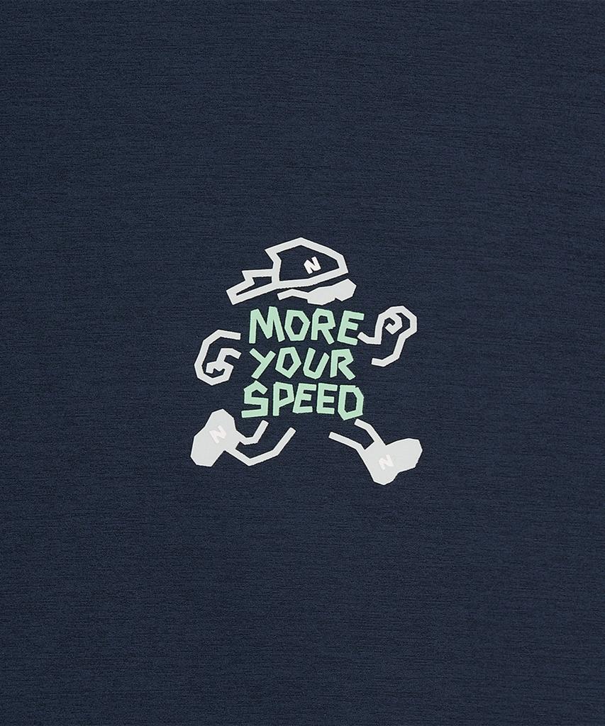 Nyuballanseu Nbneg35613 / Uni Frozen Pictogram Short Sleeve T-Shirt (Navy)