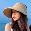 Outdoor Sun Protection Hat For Women With Wide Brim And Breathable Polyester Fabric Summer Sun Hat