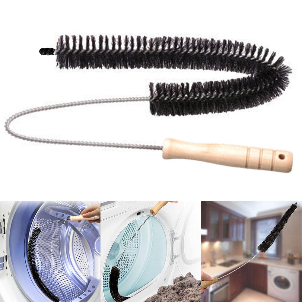 27 Inch Trap Cleaner Brush Long Handle Flexible Dryer Duct Cleaning Brush Radiator Cleaning Brush Cleaning Supplies