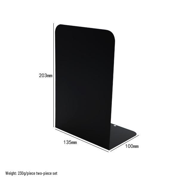 Creative Wrought Iron Metal Book Storage Rack and Personalized Hollowed-Out Bookends