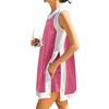 Women's Fashion Loose Sleeveless Short Skirt With Pockets And Shorts Two-Piece Set