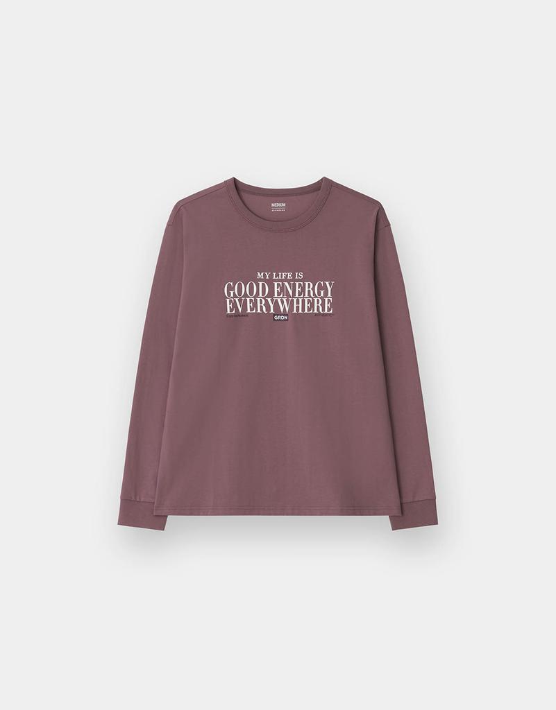 GIORDANO Loose Fit Graphic Long Sleeve Tee (Ringer/Gdrn) 395914 [6 Colors]