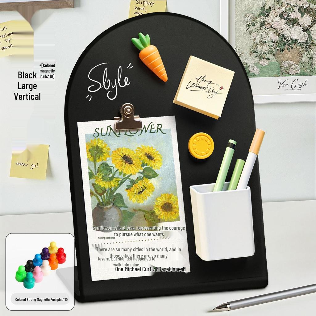 Lavagna Magnetica Verticale Cancellabile: Lavagna Menu e Memo Creativa Fai-da-te per Tavoli