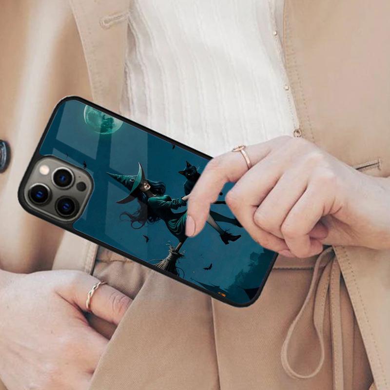 

Moon Witch Horror Magnetic Phone Case For APPLE iPhone 17 Air 16 14 13 12 Pro Max 15 Plus Wireless Charge With MagSafe Cover iPhone 14