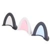2Pc Motorcycle Helmet Cat Ears Cute Decoration Style Helmet Universal Accessorie