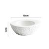 Simple White Special-shaped Ceramic Dinner Plate Salad Dessert Household Tableware Egg-shaped Insulation Bowl Kitchen