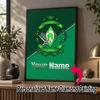 Custom Name Werder Bremen FC 5D Diamond Painting Personalized Full Drill Diamond Art Kit Gift