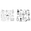 Christmas Series Clear Silicone Seal Stamp Scrapbooking Embossing DIY Craft Card