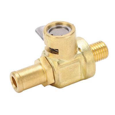 Drain Valve, Stainless Steel Drain Valve with Gasket Lever Clip, F124N FN