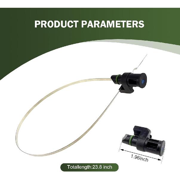 Transmission Dipstick, OEM#31086-JA00A Transmission Fluid Dipstick, Compatible with Maxima Altima Rogue (Black)