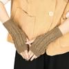 Outdoor Riding Mittens Winter Gloves  Half Finger Gloves Fashion Wool Gloves  Men