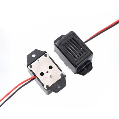 1x 12V Auto Licht Aus Warnung Kontroll Summer Piepton Adapterkabel-Schwarz Elektronischer Summer Alarm Ton Piepton