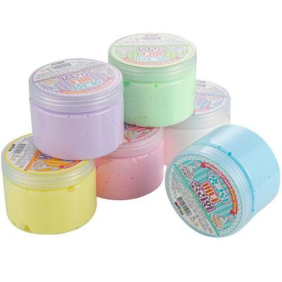 Mytoys šlehačka máslový sliz 6-barevná sada, smíšené barvy, 130g, korejské potřeby na hračky