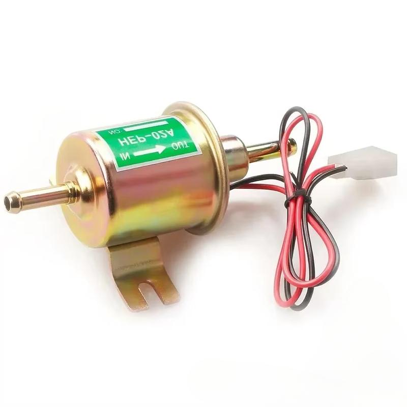 12V/24V Electric Fuel Pump: Low Voltage Universal Diesel/Gasoline HEP-02A for Car & Motorcycle Modification Fuel Transfer Pump