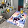 Horse Pattern Printed Rug home decor suitable for living room game room computer room bedroom carpet Halloween gift