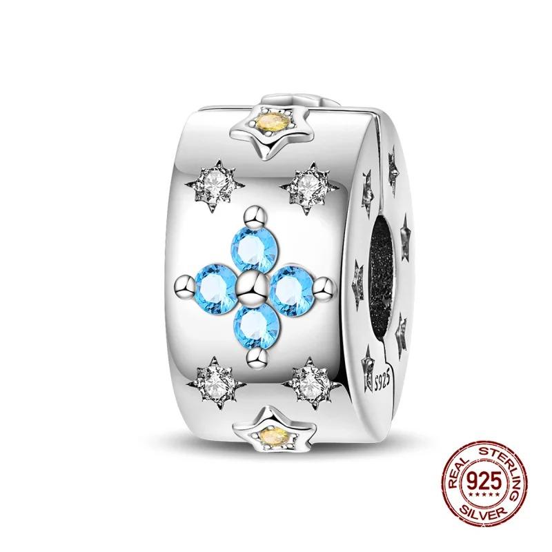 Copper Starlight Secret Realm Safety Buckle Charm Bead Fit Original 3Mm Bracelet Women Diy Charms Fine Jewelry Gift