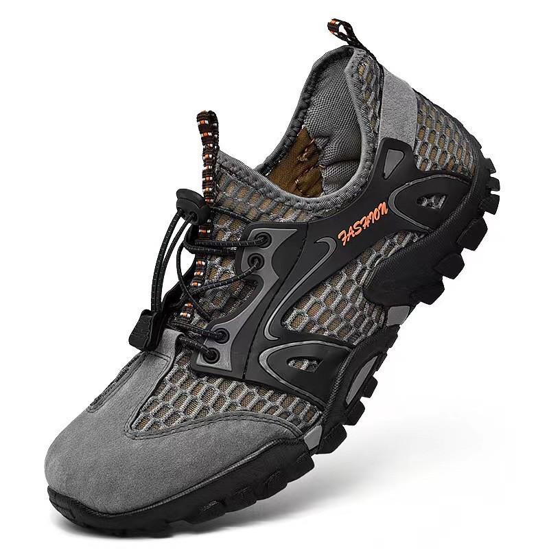 2024 Men's Breathable Mesh Hiking Shoes - Autumn Outdoor Sports Wading Footwear