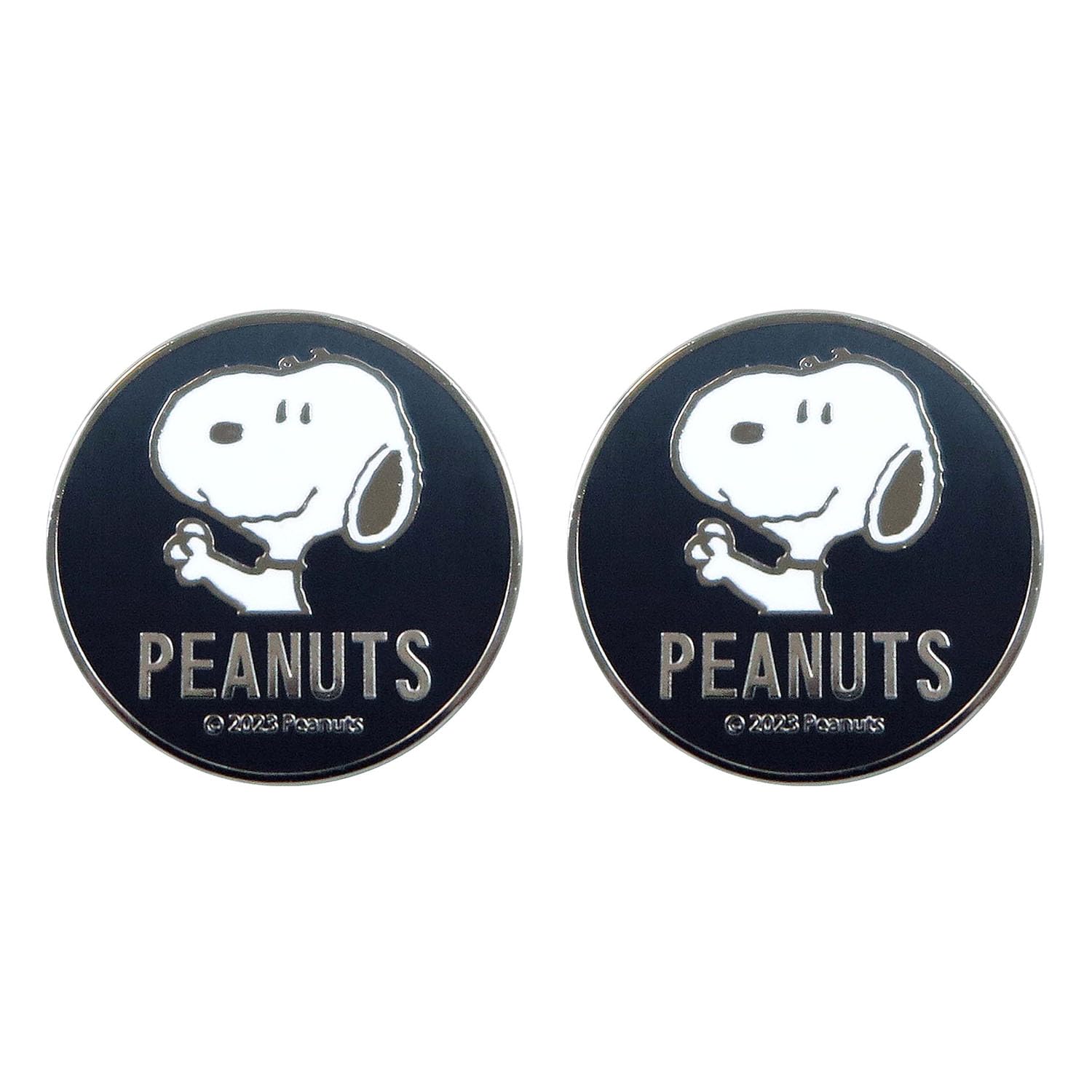

Meiho SN282 Snoopy Number Bolt Cap, Set of 2, Silver, License Plate Display Complies with Regulations серебряный