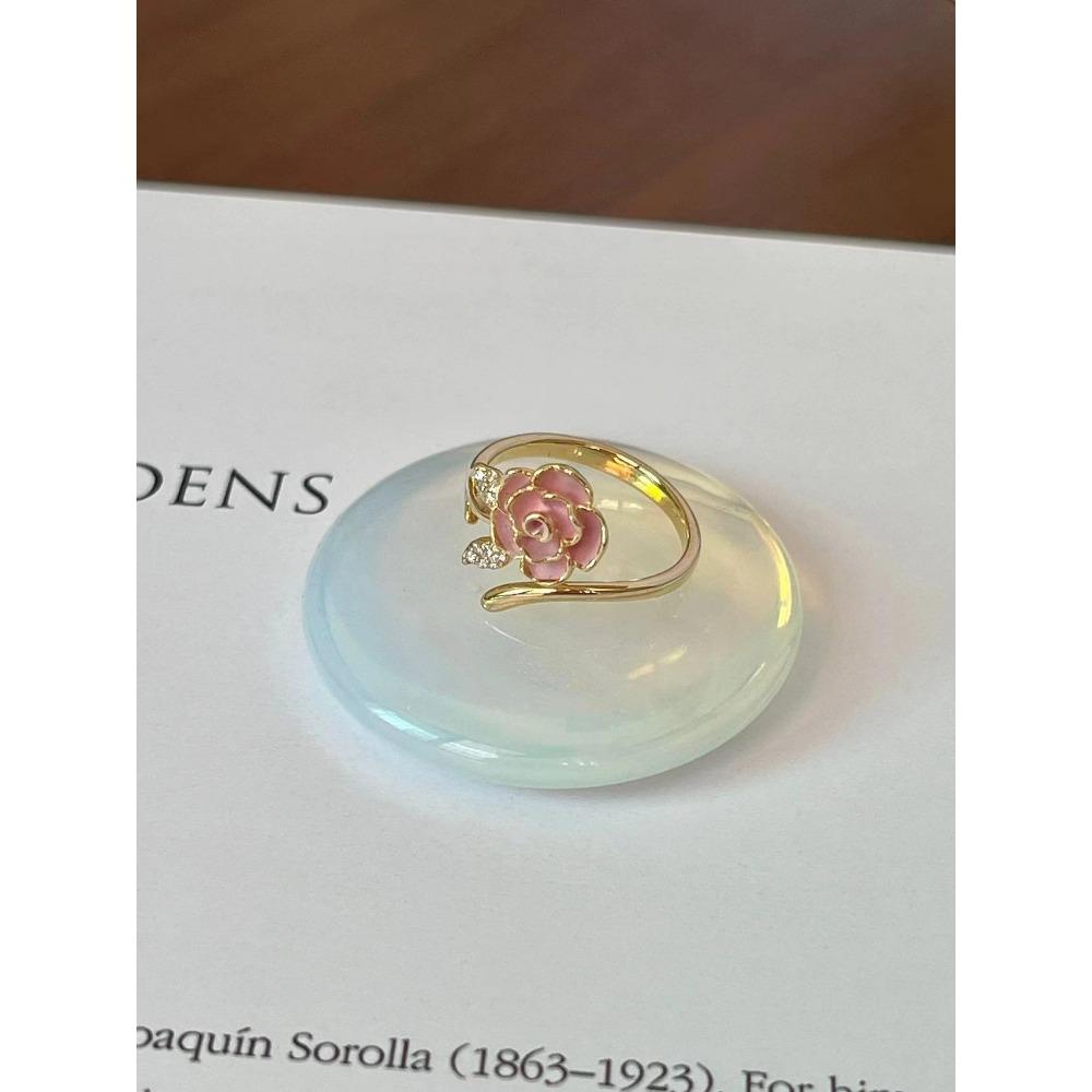 French Retro Blue Butterfly Ring Design Sense Temperament Personality Simple Cold Sense Versatile Ring