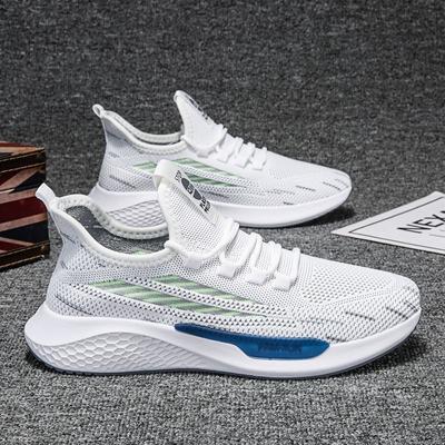 Spring New Fly-woven Breathable Casual Shoes Men's Korean Version of Versatile Trendy Shoes Fashion Sports Shoes