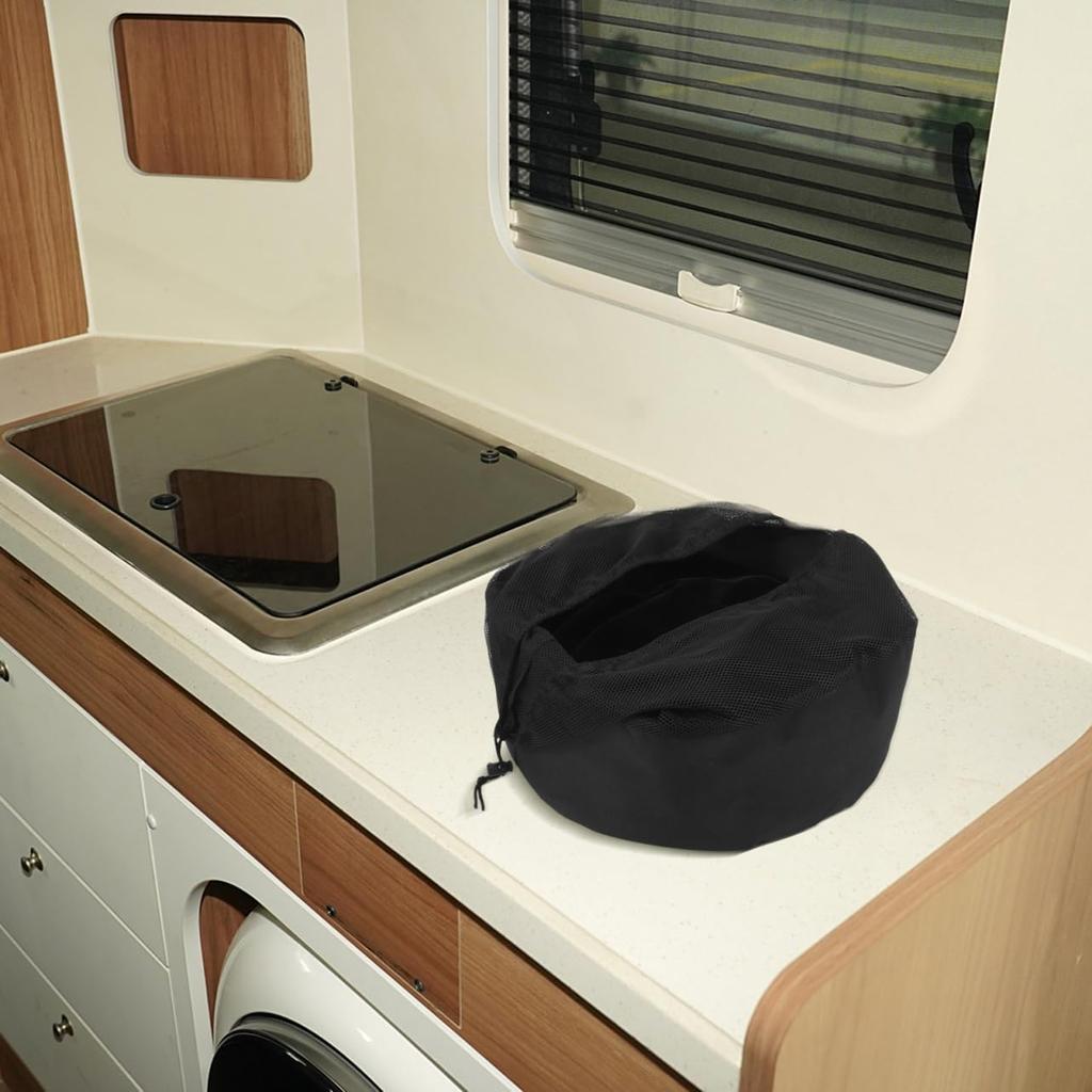 Milisten Rv Hose Bag Heavy-Duty Waterproof Storage Tote 15.74X15.74X12.20In with Breathable Mesh Handle Portable Organizer for Sewer Hose Electrical