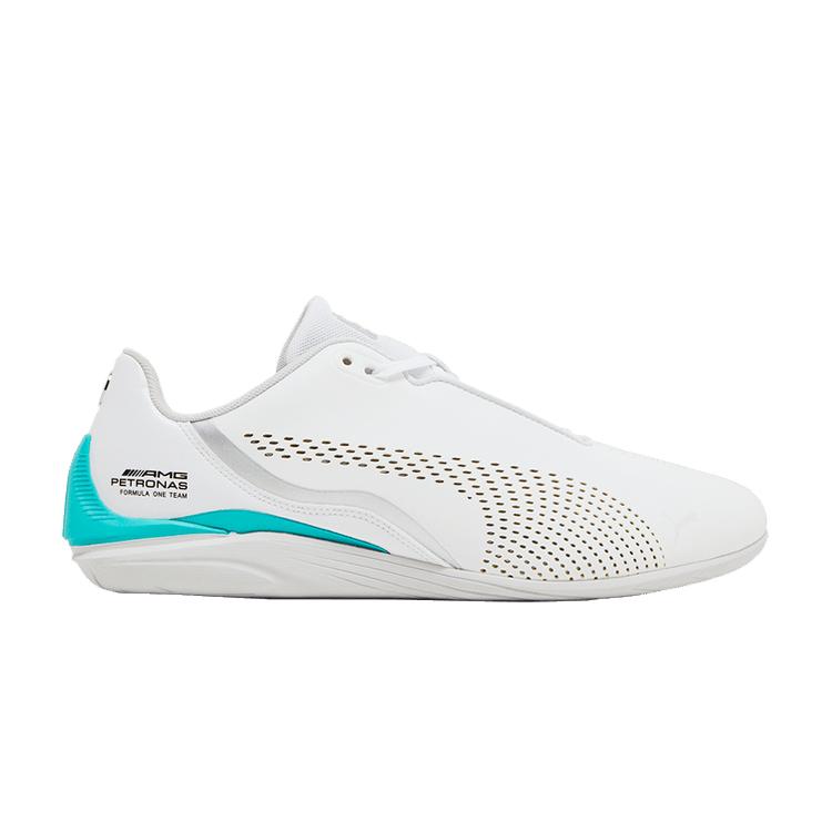 Puma Drift Cat Decima Mercedes AMG Petronas F1 White Sheen Green 41