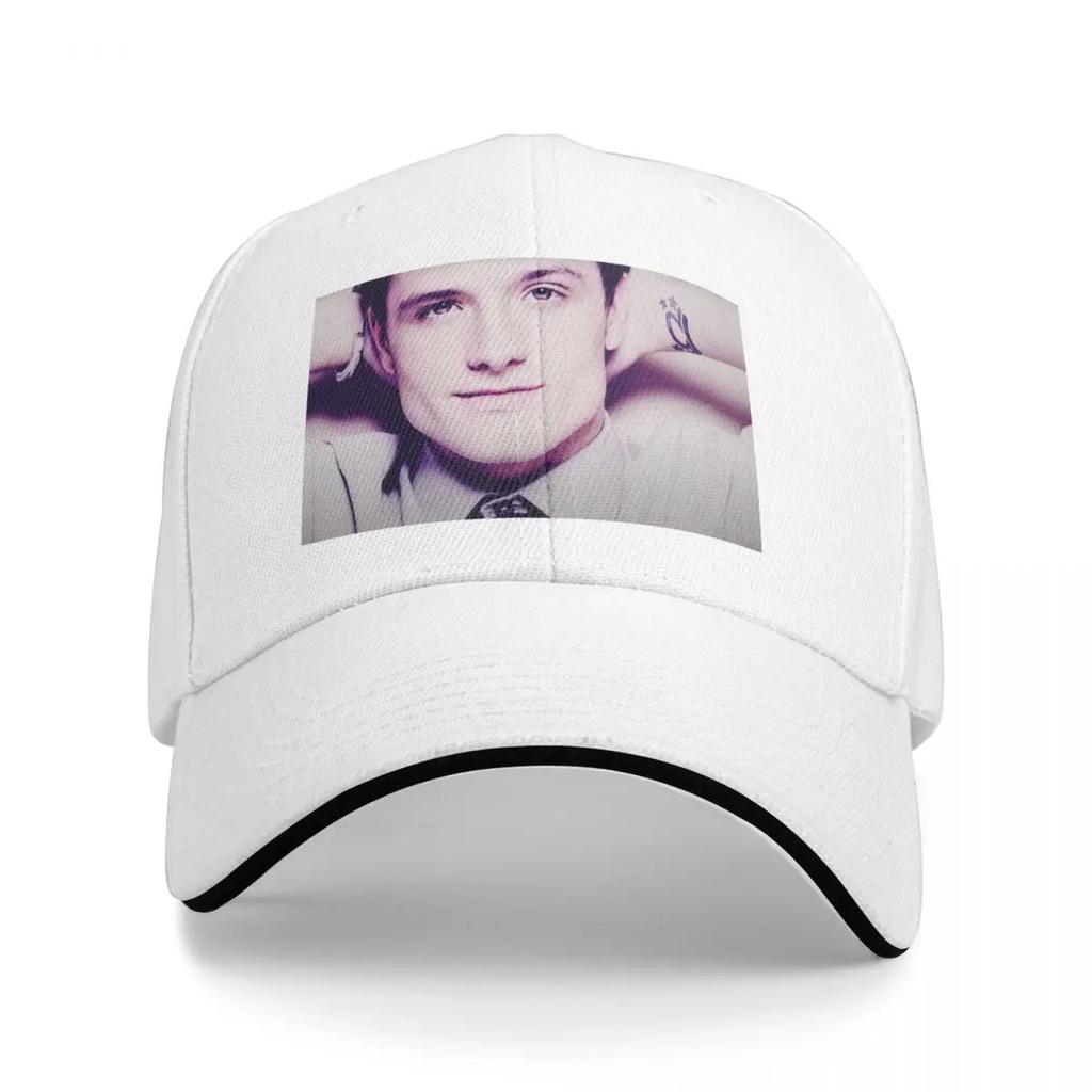 Josh Hutcherson Whistle Tiktok Meme Baseball Cap Horse Hat Custom Hat Hat Luxury Brand Wild Ball Baseball Unisex Women's