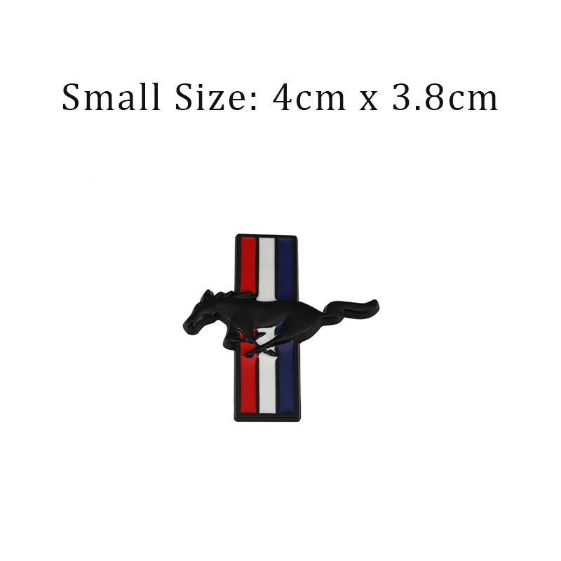 Car Stickers Emblem Badge Racing Trunk Decal for Ford Mustang Shelby GT 350 500 Cobra Mondeo MK Focus 2 3 F-150 Fiesta Kuga