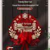 New Home Celebration Decor Set: Door Sticker & Pendant for Housewarming