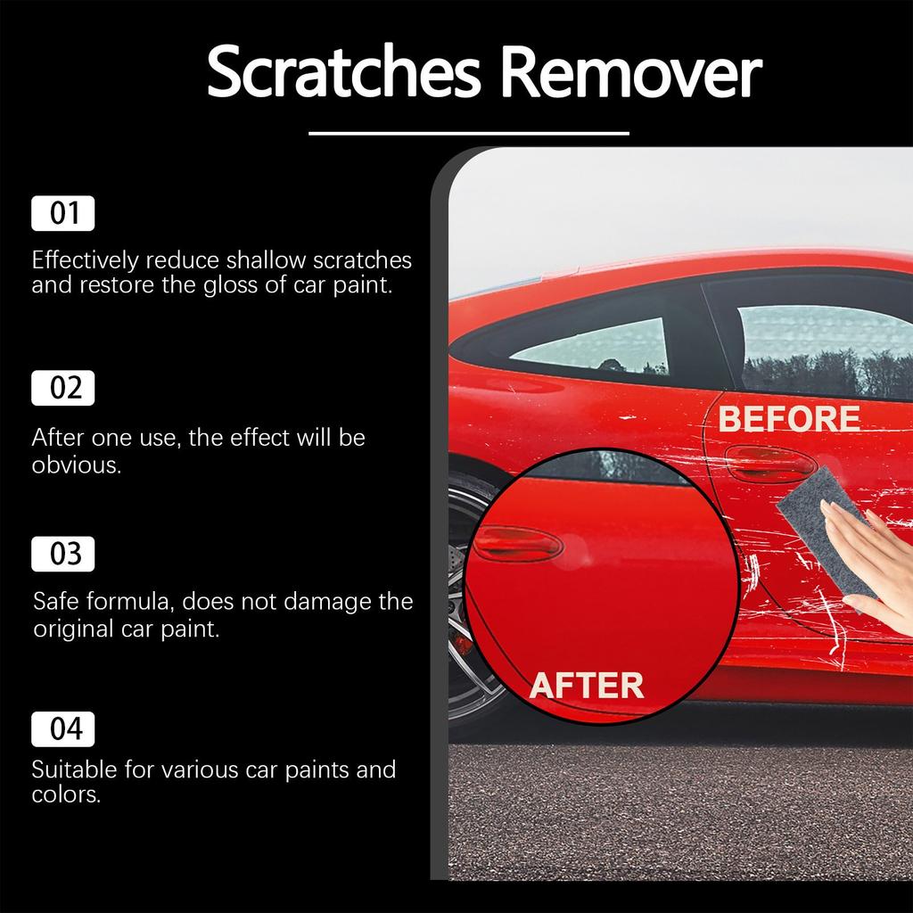 Cloth Car Scratch Remover, 20 New Cloth For Car Scratches, Car Scratch Polishing, Scratch Remover For Vehicles Cars Scratch Kit