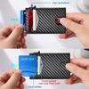 Magsafe Credit Card Holder Men Magnetic Wallets Rfid Carbon Bank Cardholder Case Wallet for Apple for IPhone 16 15 14 Pro Max