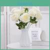 Artificial Rose Bouquet For Wedding Decor Home Hotel With Silk Flower Crafting