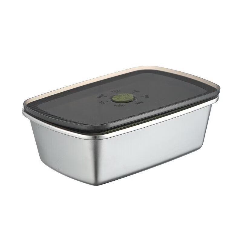 JINGRX 304 Stainless Steel Food Storage Container