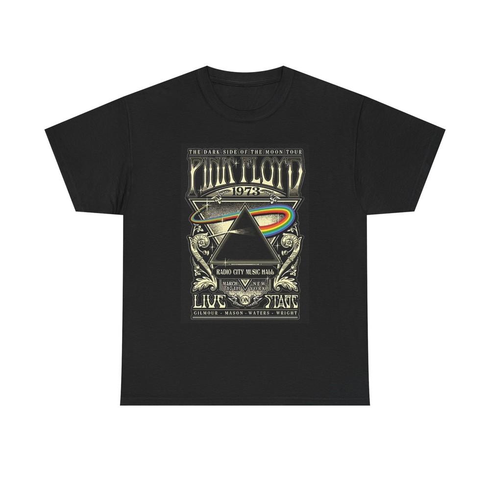 Pink Floyd Graphic T Shirt Vintage Merch Rock Unisex Heavy Cotton Tee Unisex T-Shirt L