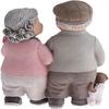 Birthday Wedding Gift for the Elderly Gift Old Man Old Lady Home Living Room Figure Ornaments Resin Decoration