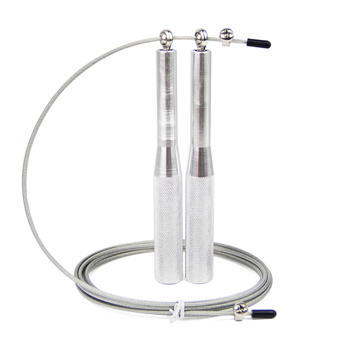 Высокоскоростная скакалка, регулируемая скакалка для фитнеса, противоскользящие ручки для тренировок по кроссфиту