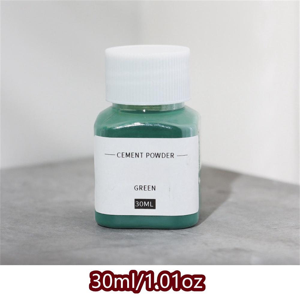 30ml/Jar Cement Powder Gypsum Plaster Pigment Coloring Dye DIY Handmade Concrete Cement Plaster Mold Jewelry Makeinig Tools