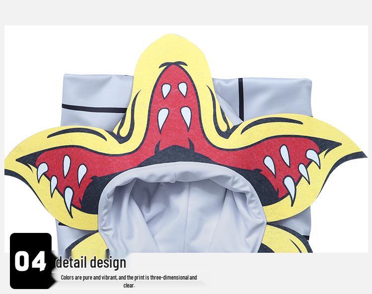 Stranger Things 5 Vleesetende Plant Horror Jumpsuit voor Halloween Cosplay