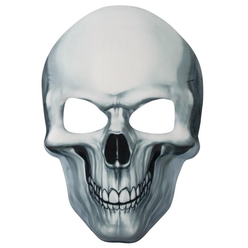 

Маска Скелета Маскарадная Маска Маска на Все Лицо Маска для Хэллоуина Маскарадные Аксессуары для Мужчин Женщин Косплей белый