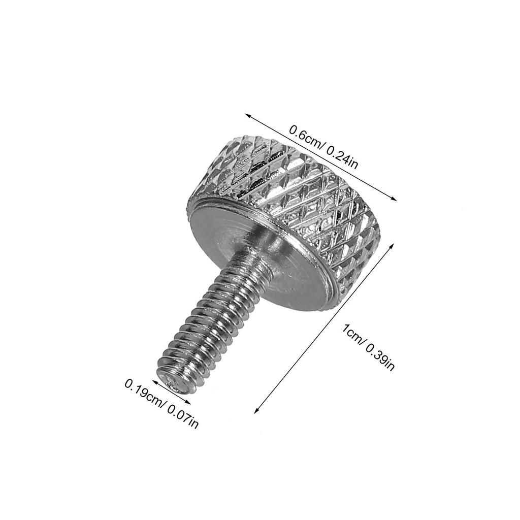 10pcs Precision Locking Screws For Vernier Calipers High Strength And Easy Installation Fixing Screws M2*6mm Thumb Screws