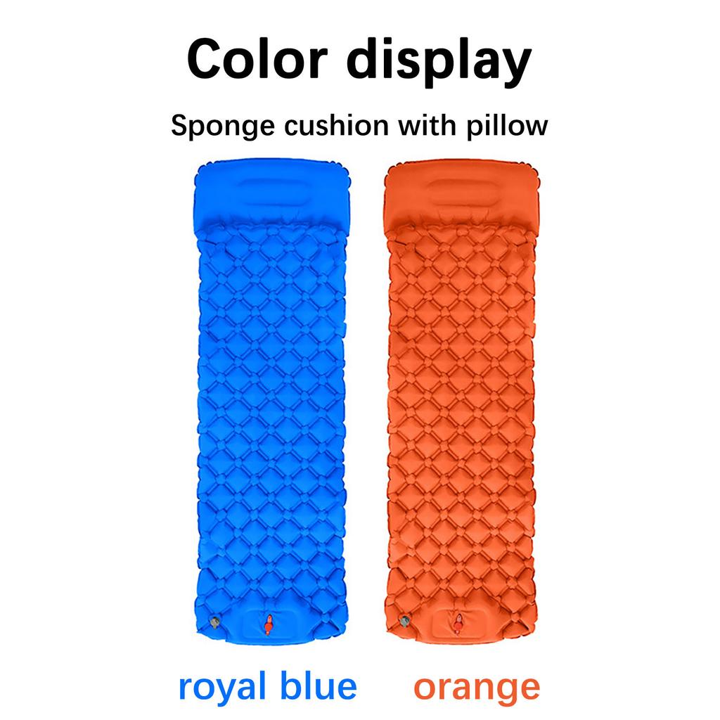 Outdoor Foot TPU nafukovací polštářek Single Portable Camping Picnic Beach Mat