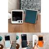 Durable Electroplated Leather Texture Phone Case For Samsung Galaxy Z Flip5 Anti-shock