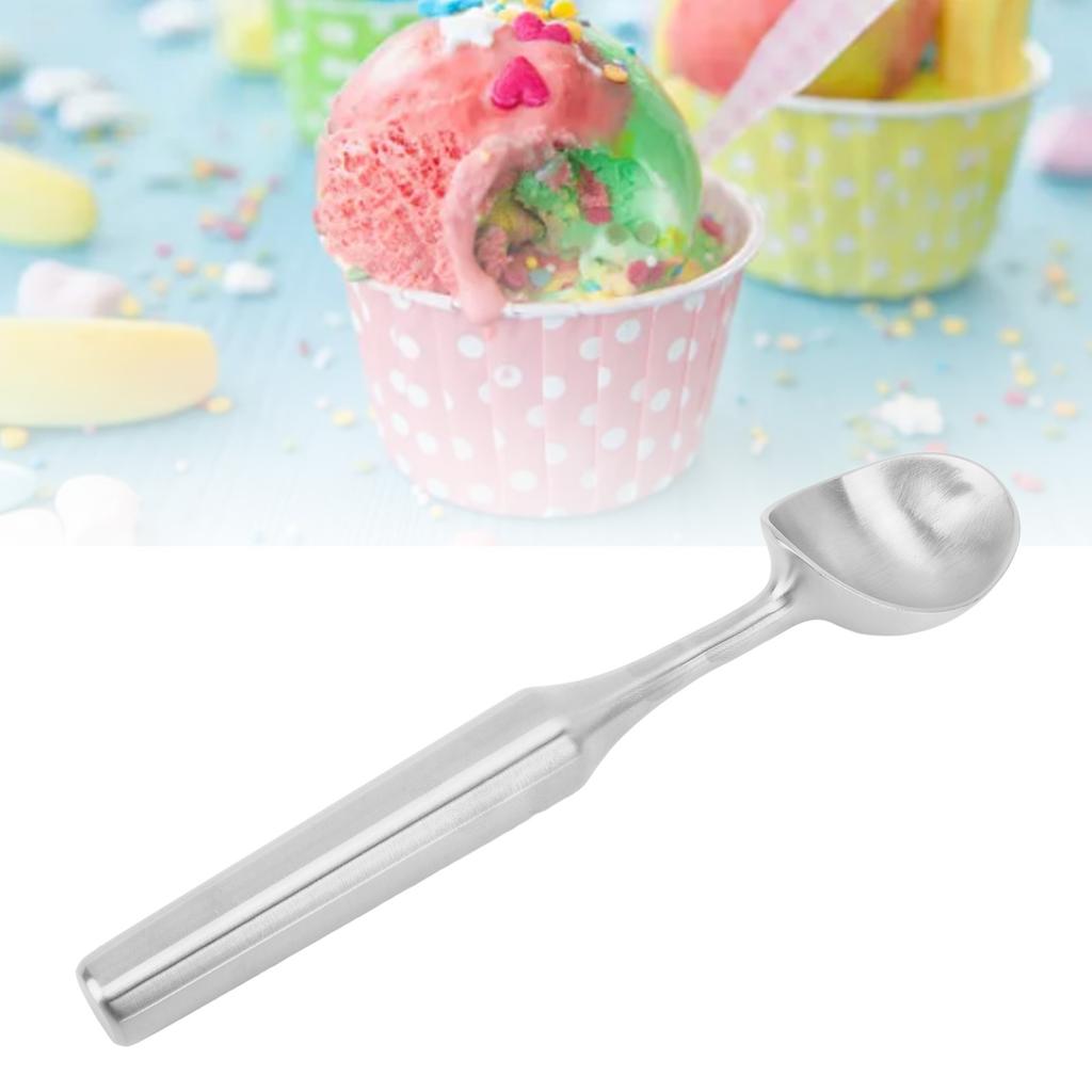 304 Stainless Steel Ice Cream Scoop Handle Fruit Ice Cream Spoon Melon